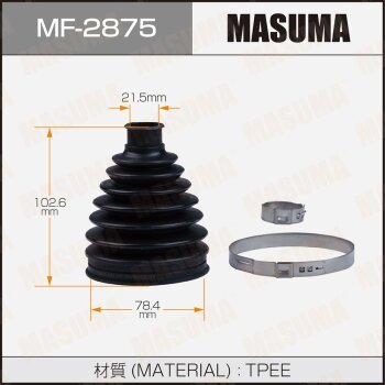 Фото привода пыльник masuma mf-2875 (пластик) + спецхомут