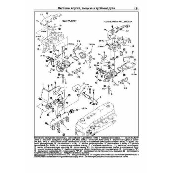 Mitsubishi Двигатели 4М40-4Д56 ( 1/20)