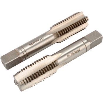 Метчик ручной, набор "АвтоДело" 2пр. М12х1,50 в футляре