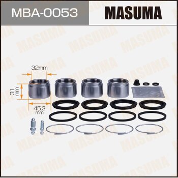 Ремкомплект тормозного суппорта с поршнем d-453 MASUMA MBA0053