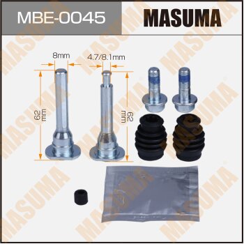 Ремкомплект направляющих тормозного суппорта MASUMA MBE0045