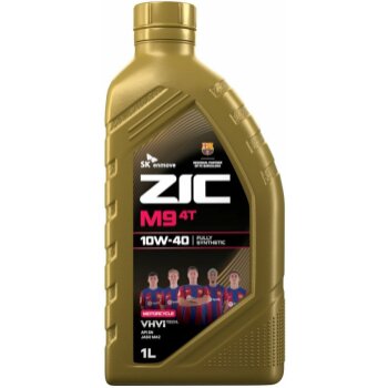 Масло моторное ZIC M9 4T 10w40 SN (синт.премиум для мот. с 4-х такт. двиг.) 1л (1/12)