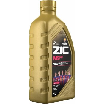 Масло моторное ZIC M9 4T 10w40 SN (синт.премиум для мот. с 4-х такт. двиг.) 1л (1/12)