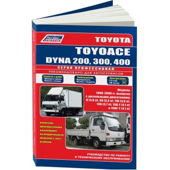 Toyota DYNA 200/400-грузовики 1988-2000г ( 1/10)