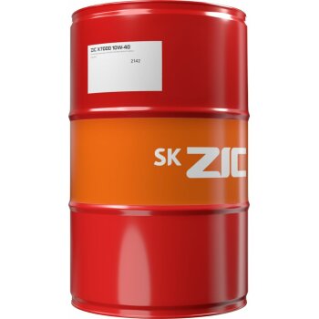 Масло моторное ZIC X7000 CK-4 10w40 CK-4/ACEA E9/E7 200л (диз., cинт., магистральные тягачи, груз., автобусы)