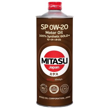 Масло моторное MITASU GOLD Plus 0W20 SP/GF-6A синтетика 1л (1/20)