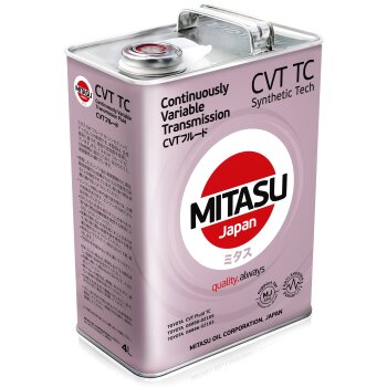 MITASU CVT FLUID TC жидкость для вариатора, синтетика 4л (1/6)