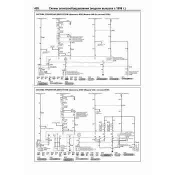 Mitsubishi DELICA Space Gear/Cargo/ L400 Дизель 4М40, 4D56 с 1994г ( 1/7)