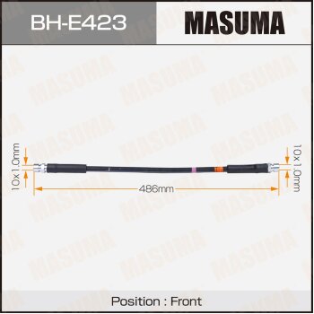Шланг тормозной MASUMA MERCEDES- /front/ G-CLASS (W463) MASUMA BHE423