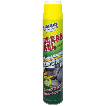 Пенный очиститель салона ABRO Masters, аэроз.840мл (1/12)