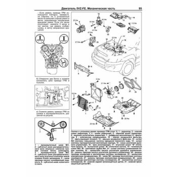 Toyota Land Cruiser Prado 120 с 2002, 3RZ, 2TR, 5VZ, 1KD. Серия Автолюбитель ( 1/10)