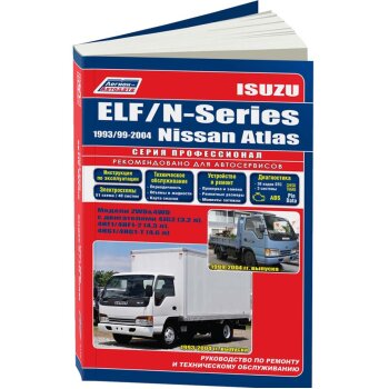 Isuzu ELF/N-Series 1993-2004 г и Nissan Atlas 1999-2004 г, дизель 4JG2, 4HF1/4HF1-2, 4HG1.. (1/6)