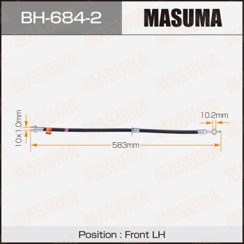 Шланг тормозной MASUMA T- /front/ YARIS ECHO VERSO / NCP13L NLP20L LH MASUMA BH6842