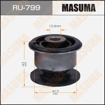 Сайлентблок MASUMA VAG Q7 TOUAREG 02- front up MASUMA RU799