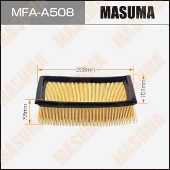 Фильтр воздушный MASUMA MFAA508