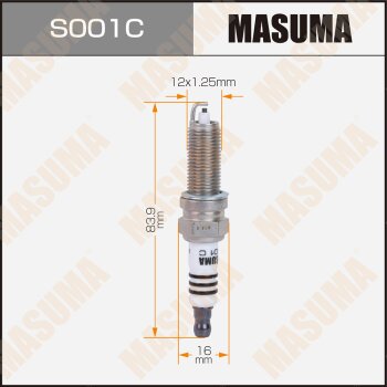 Фото свеча зажигания masuma nickel lzkr6b-10e(1578)