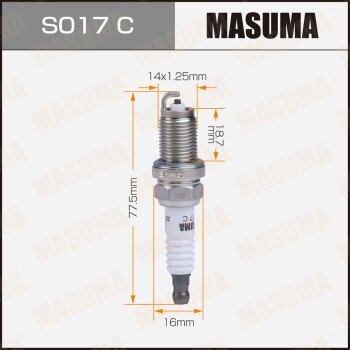 Фото свеча зажигания masuma nickel zfr6k-11(6711)