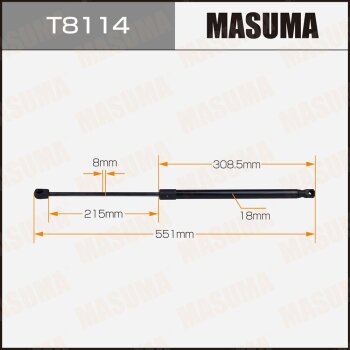 Амортизатор капота/багажника MASUMA T8114