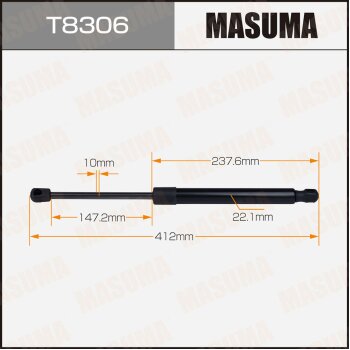 Амортизатор крышки багажника MASUMA T8306