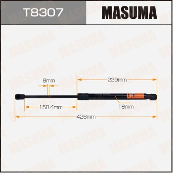 Упор газовый багажника MASUMA T8307
