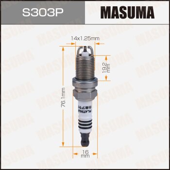 Фото свеча зажигания masuma platinum (bkr6ekpb-11, 3452)