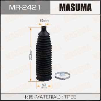 Фото рулевой рейки пыльник masuma mr-2421 (пластик)