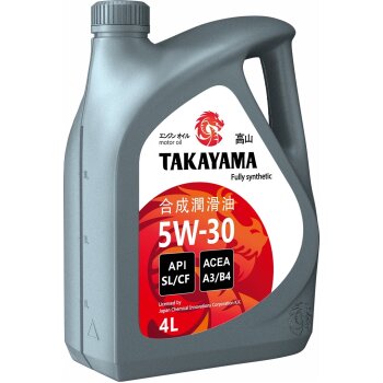 Масло Takayama 5w30 4л Купить