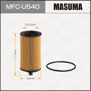 Масляный фильтр OE0132 MASUMA LHD MASUMA MFCU540