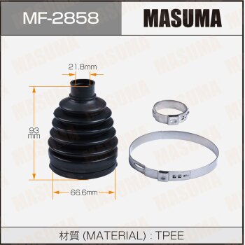 Фото привода пыльник masuma mf-2858 (пластик)