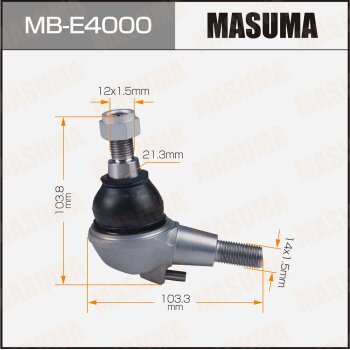 Фото шаровая опора masuma front low mercedes-benz e-class (w212) 09-15