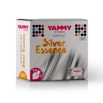 Ароматизатор меловой  баночка Silver Essence  (1/40) YAMMY S027