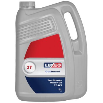 Масло двухтактное  2т TC-W3 для подвесных моторов 5л (1/4) LUXE 627