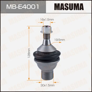 Фото шаровая опора masuma front low mercedes-benz gl-class (x166)