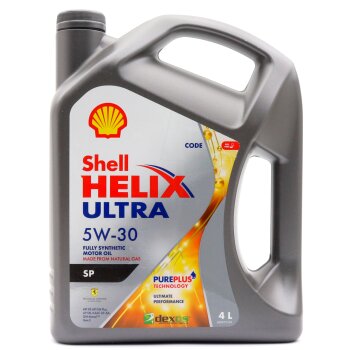 Масло моторное SHELL Helix Ultra SP 5W30 SP/GF-6 синтетика 4л (1/4)