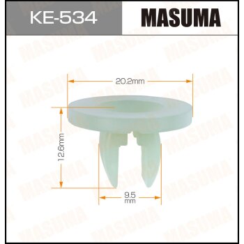 Фото клипса автомобильная (автокрепеж) masuma 534-ke [уп.50]