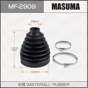 Фото пыльник шруса masuma mf-2909 + хомут