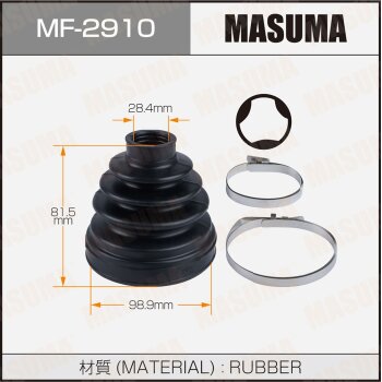 Фото пыльник шруса masuma mf-2910 + хомут