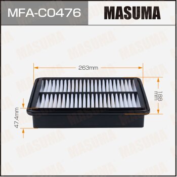 Воздушный фильтр A0829  CHERY TIGGO 4 (1/40) MASUMA MFAC0476