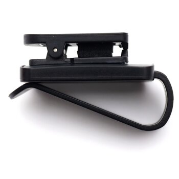 Держатель для очков на козырек , "прищепка", черный, пластик