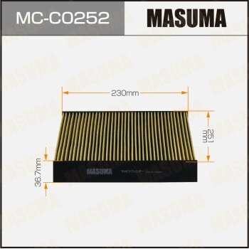 Салонный фильтр  GEELY TUGELLA 20- (1/40) MASUMA MCC0252