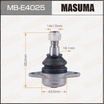 Фото шаровая опора masuma front low bmw x3 (e83) 03-06