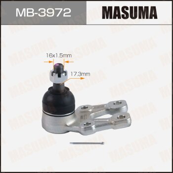 Фото шаровая опора masuma front low toyota hiace / kdh2##