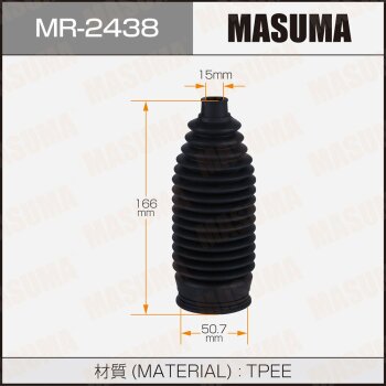 Фото рулевой рейки пыльник masuma mr-2438 (пластик) toyota harrier / mcu3#w, acu3#w, gsu3#w