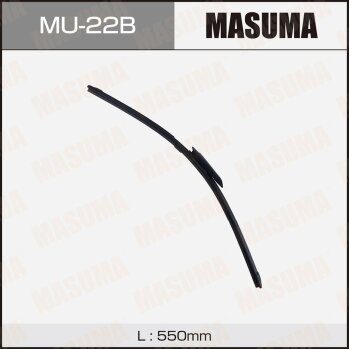 Фото дворник masuma 22' бескаркасный, aeroclip bmw (550мм) (1/50)