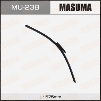 Фото дворник masuma 23' бескаркасный, aeroclip bmw (575мм) (1/50)