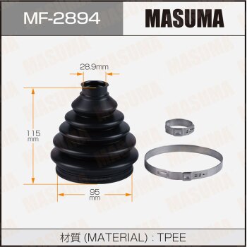 Фото пыльник шруса masuma mf-2894 (пластик) + спецхомут