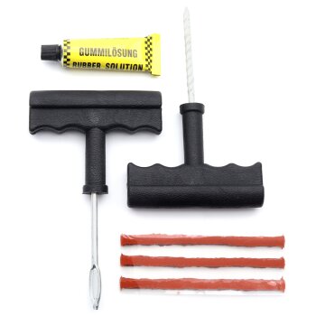 Ремкомплект бескамер. шин, набор CARFORT инструмент, шнурки, клей (1/100)