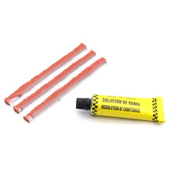 Ремкомплект бескамер. шин, набор CARFORT инструмент, шнурки, клей (1/100)