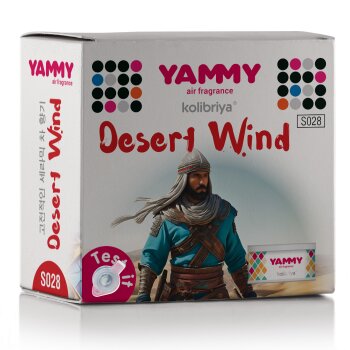 Ароматизатор меловой  баночка Desert Wind (1/40) YAMMY S028