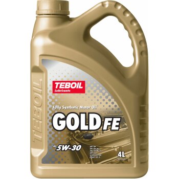 Масло моторное TEBOIL Gold FE 5W30 SN PLUS/SP GF-5/GF-6A синтетика 4л (1/4)
